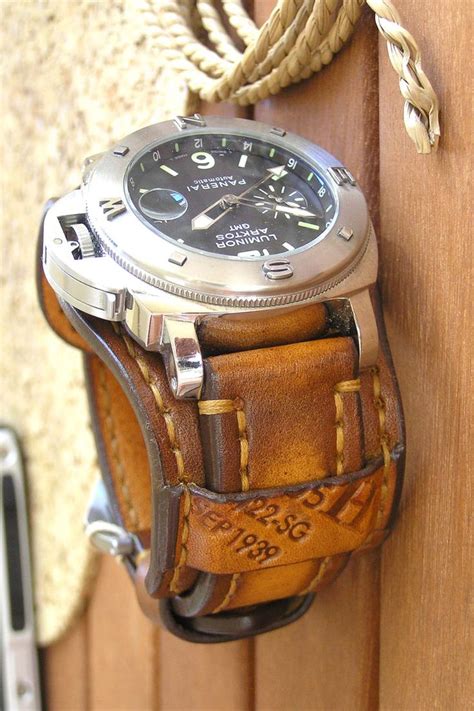 panerai watchband handmade